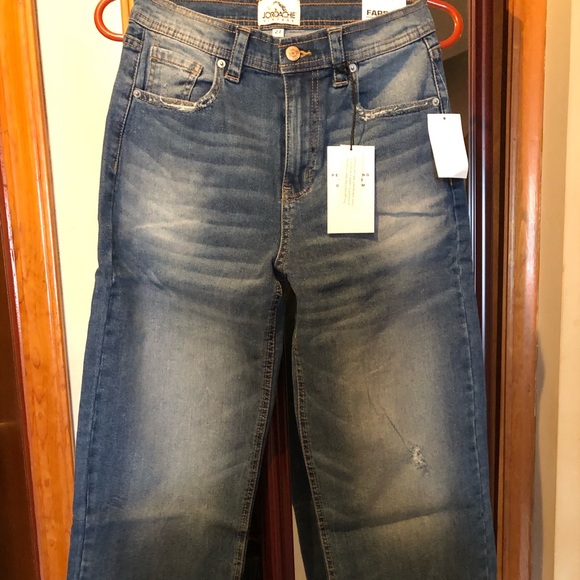 NWT Jordache vintage Farrah Crop Flare - Picture 2 of 14